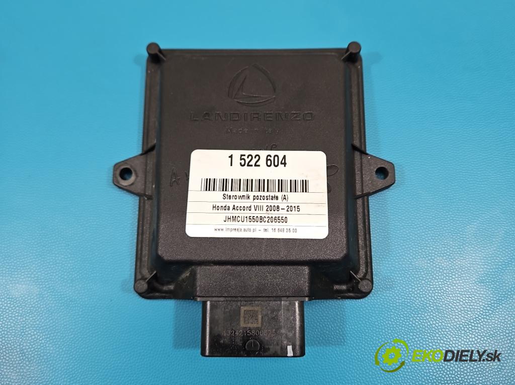 Honda Accord VIII 2008-2015 2.0 156 hp manual 115 kW 1997 cm3 4- řídící jednotka LPG 10R-036385