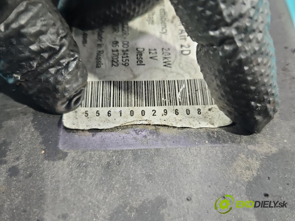 Renault Master III 2010-2024 2.3 DCI 163 hp manual 120 kW 2299 cm3 5- Webasto 55610029608 (Webasto (nezávislé topení))