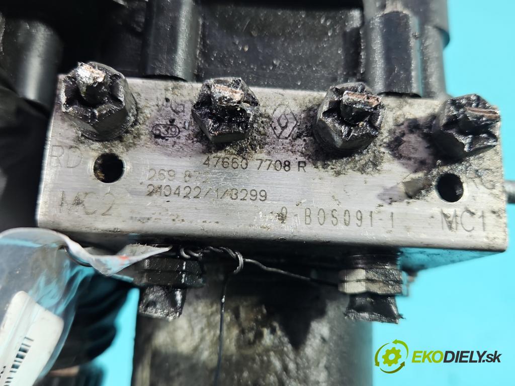 Renault Master III 2010-2024 2.3 DCI 163 HP manual 120 kW 2299 cm3 5- čerpadlo abs 476607708R (Pumpa ABS)