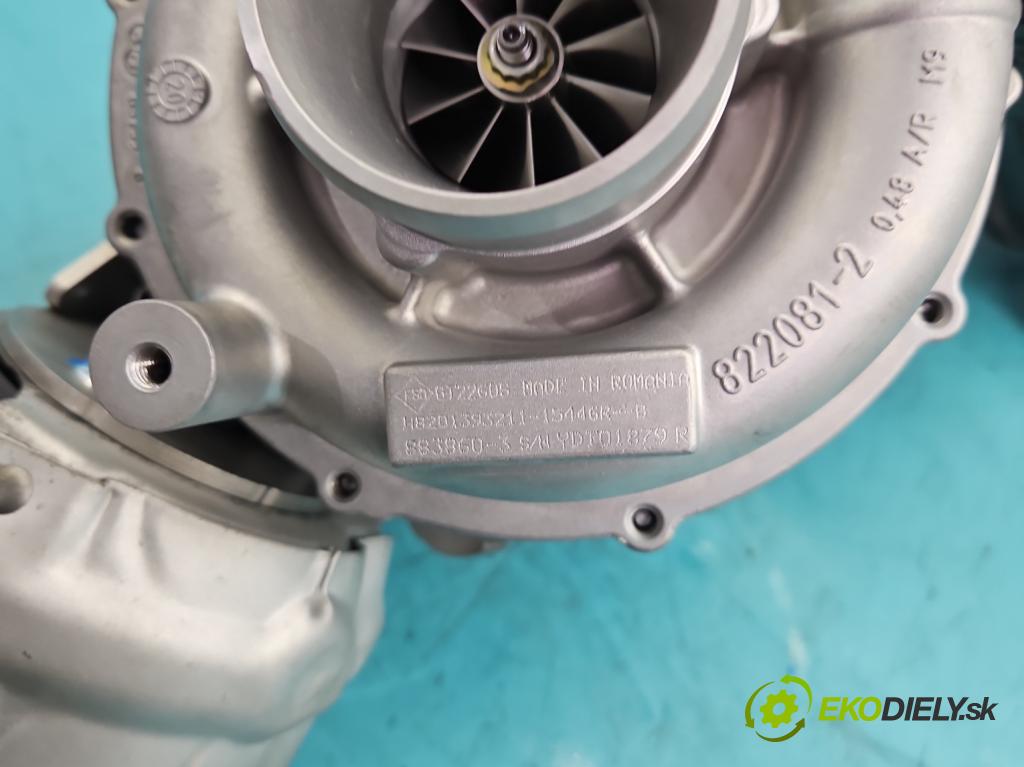 Renault Master III 2010-2024 2.3 DCI 163 hp manual 120 kW 2299 cm3 5- Turbodmychadlo repasováno 883860-3