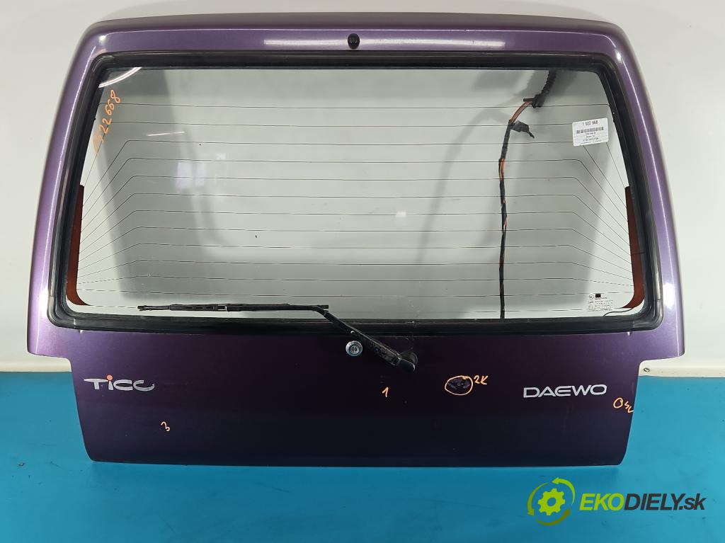 Daewoo Tico 0.8 plyn: 41 hp manual 30 kW 796 cm3 5- zadní kufrové dveře  (Zadní kapota (kufr))