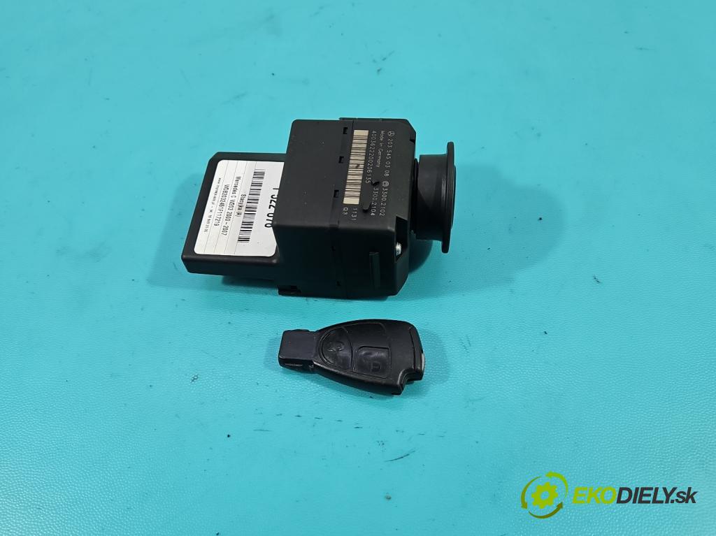 Mercedes C W203 2000-2007 2.0 kompressor 163 HP automatic 120 kW 1998 cm3 5- Spínačka 2035450308 (Spínacia skrinka)