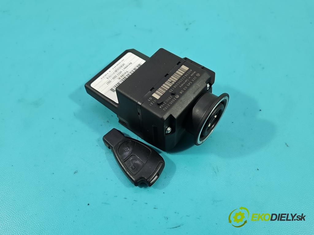 Mercedes C W203 2000-2007 2.0 kompressor 163 HP automatic 120 kW 1998 cm3 5- Spínačka 2035450308 (Spínacia skrinka)