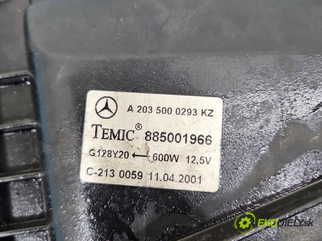 Mercedes C W203 2000-2007 2.0 kompressor 163 hp automatic 120 kW 1998 cm3 5- ventilátor chladič A2035000293KZ