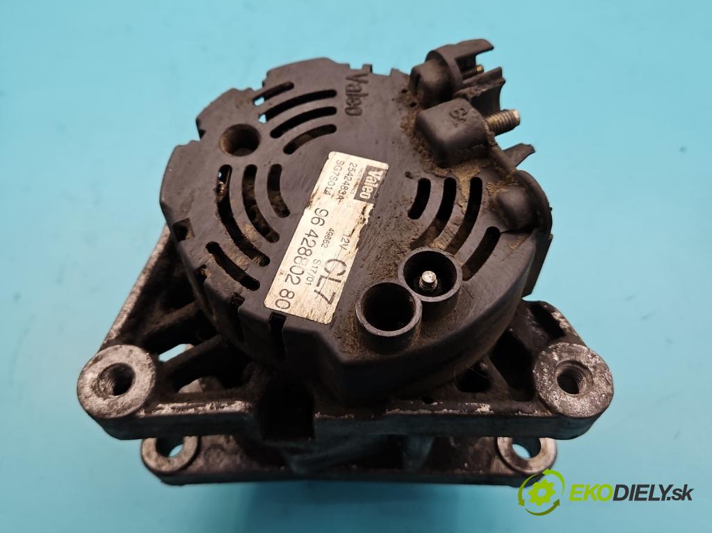 Citroen Xsara II 2000-2004 1.9d 69KM manual 51 kW 1868 cm3 5- Alternator 9642880280 (Alternátor)
