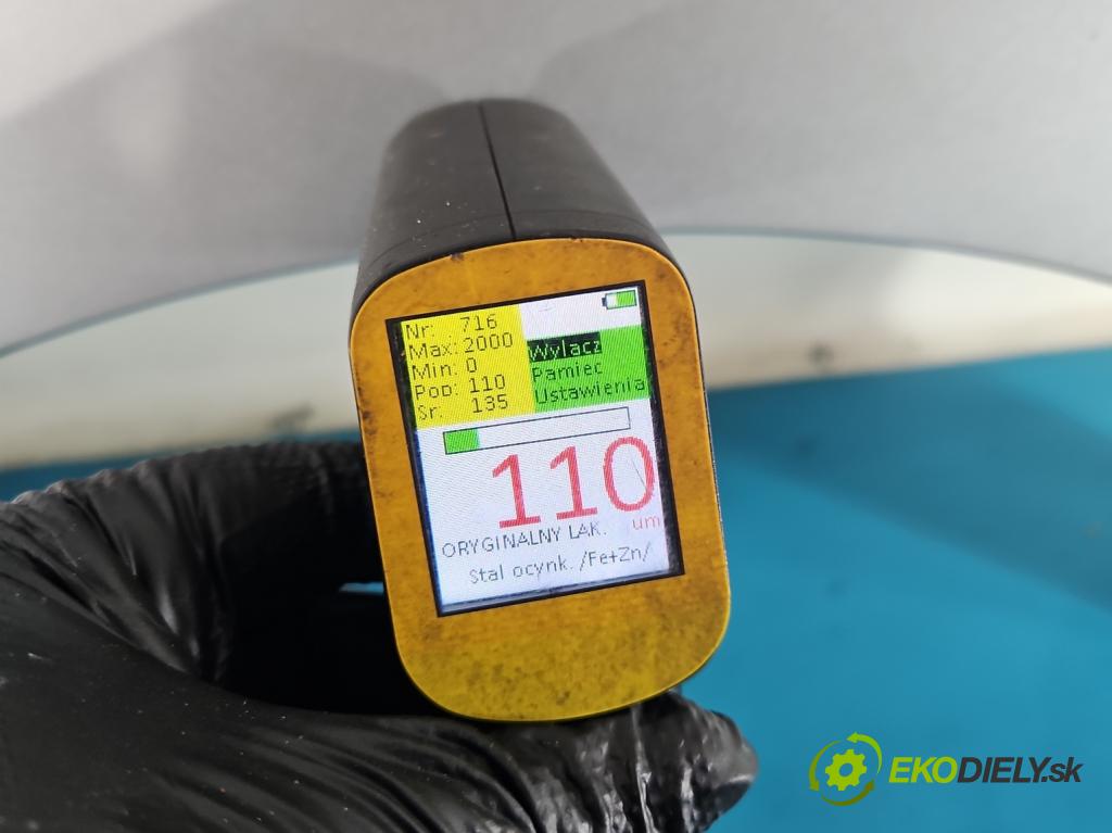 Peugeot 407 1.8 16V 116 hp manual 85 kW 1749 cm3 4- blatnik přední levý  (Levý přední blatník)