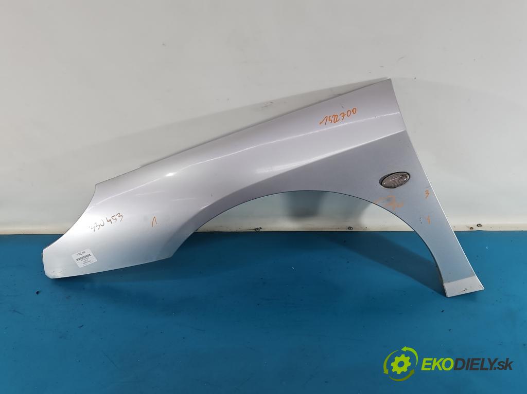 Peugeot 407 1.8 16V 116 hp manual 85 kW 1749 cm3 4- blatnik přední levý  (Levý přední blatník)