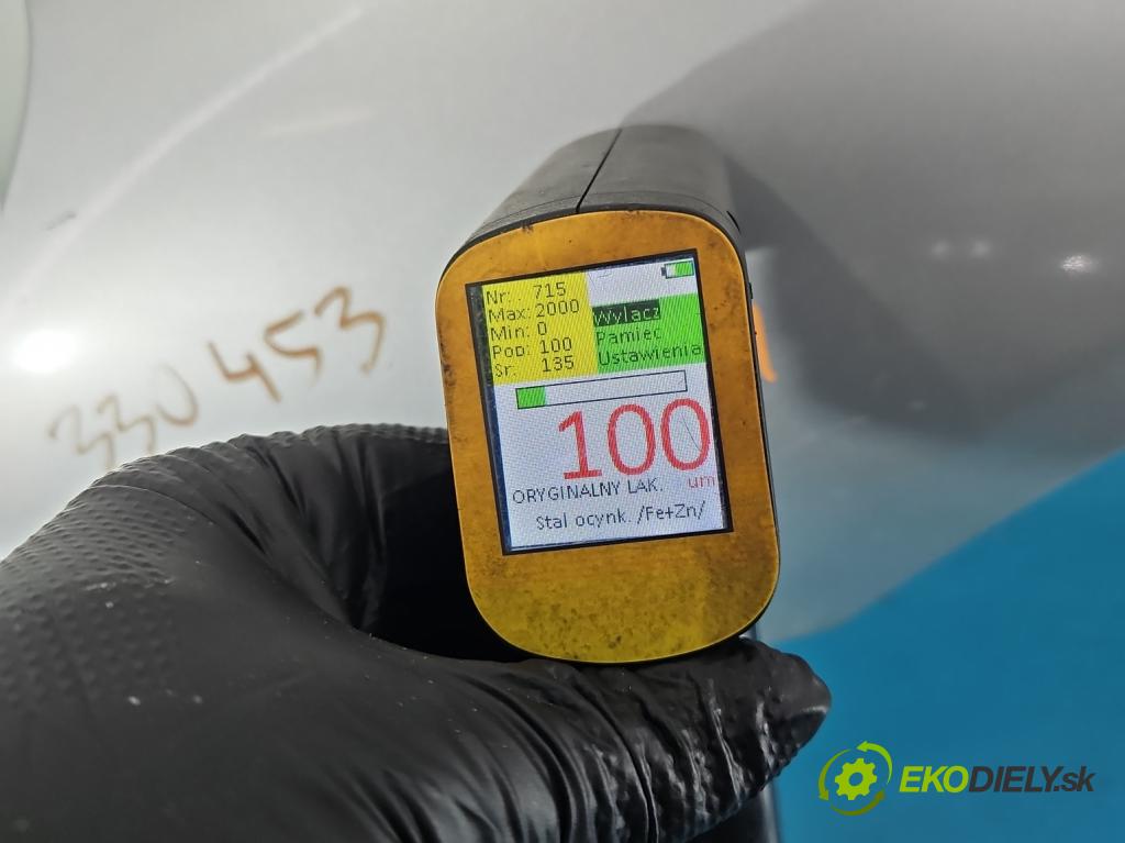 Peugeot 407 1.8 16V 116 hp manual 85 kW 1749 cm3 4- blatnik přední levý  (Levý přední blatník)