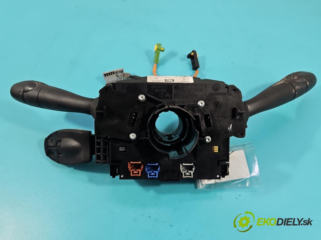 Peugeot 407 1.8 16V 116 HP manual 85 kW 1749 cm3 4- prepínač komplex: 96473051XT (Prepínacie páčky pod volantom)