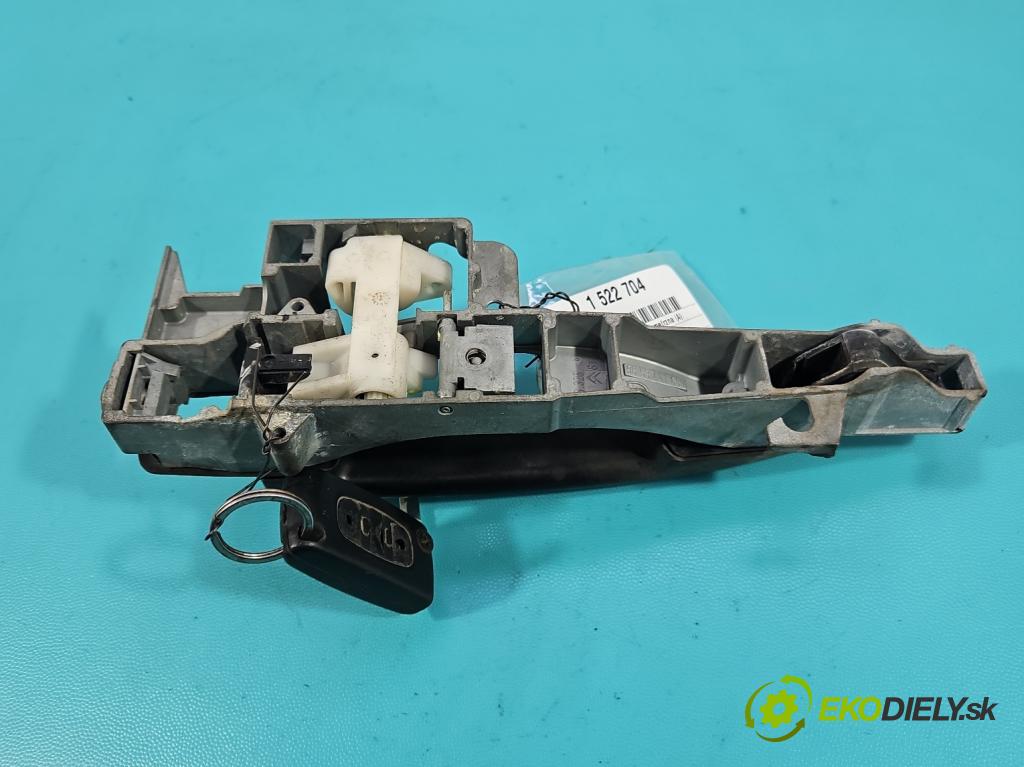 Peugeot 407 1.8 16V 116 HP manual 85 kW 1749 cm3 4- rukoväť predné ľavé mimo: 9653401680 (Kľučka dverí vonkajšia predná ľavá)