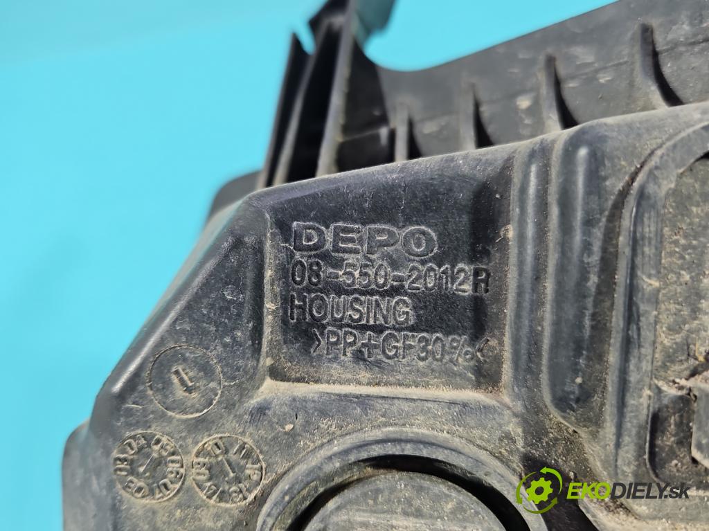 Peugeot 407 1.8 16V 116 hp manual 85 kW 1749 cm3 4- Halogen pravý  (Klika dveří ostatní)