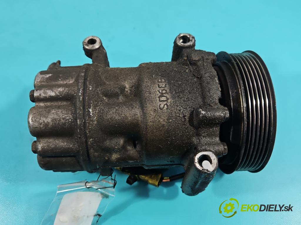 Peugeot 407 1.8 16V 116 HP manual 85 kW 1749 cm3 4- Kompresor: klimatizácie 9659875780 (Kompresor klimatizácie)