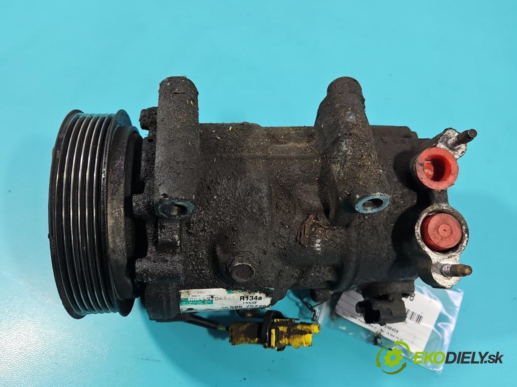 Peugeot 407 1.8 16V 116 HP manual 85 kW 1749 cm3 4- Kompresor: klimatizácie 9659875780 (Kompresor klimatizácie)