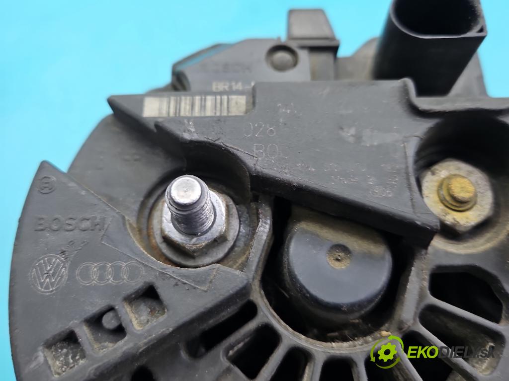 Seat Ibiza III 6L 2002-2008 1.9 TDI 101 HP manual 74 kW 1896 cm3 3- Alternator  (Alternátor)