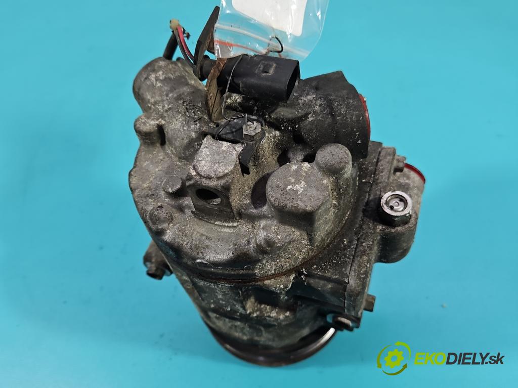 Seat Ibiza III 6L 2002-2008 1.9 TDI 101 HP manual 74 kW 1896 cm3 3- Kompresor: klimatizácie 6Q0820803D (Kompresor klimatizácie)