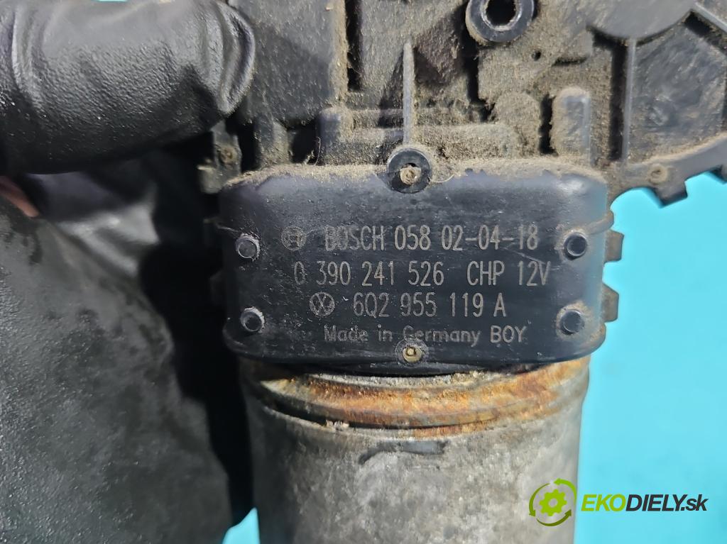 Seat Ibiza III 6L 2002-2008 1.9 TDI 101 HP manual 74 kW 1896 cm3 3- motor stieračov predné 0390241526
