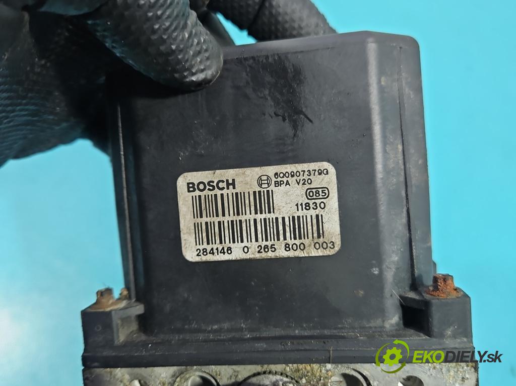 Seat Ibiza III 6L 2002-2008 1.9 TDI 101 HP manual 74 kW 1896 cm3 3- čerpadlo abs 0265222006 (Pumpa ABS)