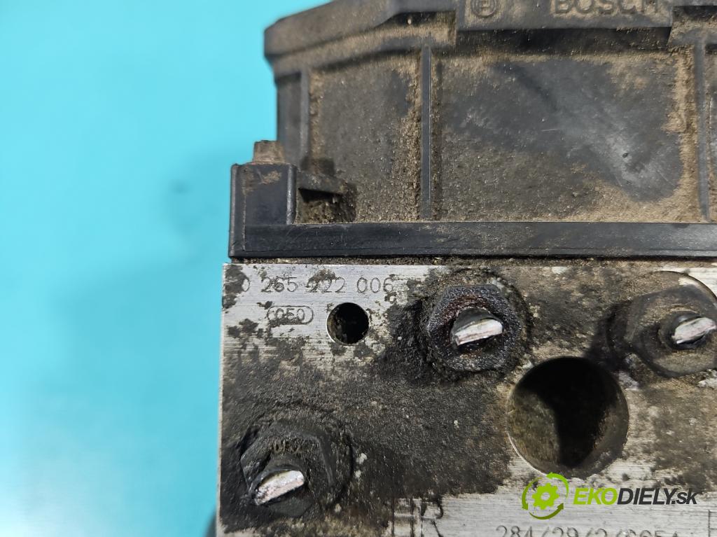 Seat Ibiza III 6L 2002-2008 1.9 TDI 101 HP manual 74 kW 1896 cm3 3- čerpadlo abs 0265222006 (Pumpa ABS)