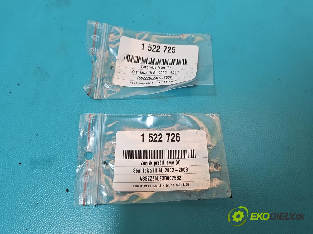 Seat Ibiza III 6L 2002-2008 1.9 TDI 101 HP manual 74 kW 1896 cm3 3- náboj ľavé  (Náboj kolesa)