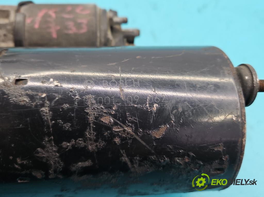 Opel Zafira A 1999-2005 2.0 DTI 101 hp manual 74 kW 1995 cm3 5- startér: 0001109062 (Startér)