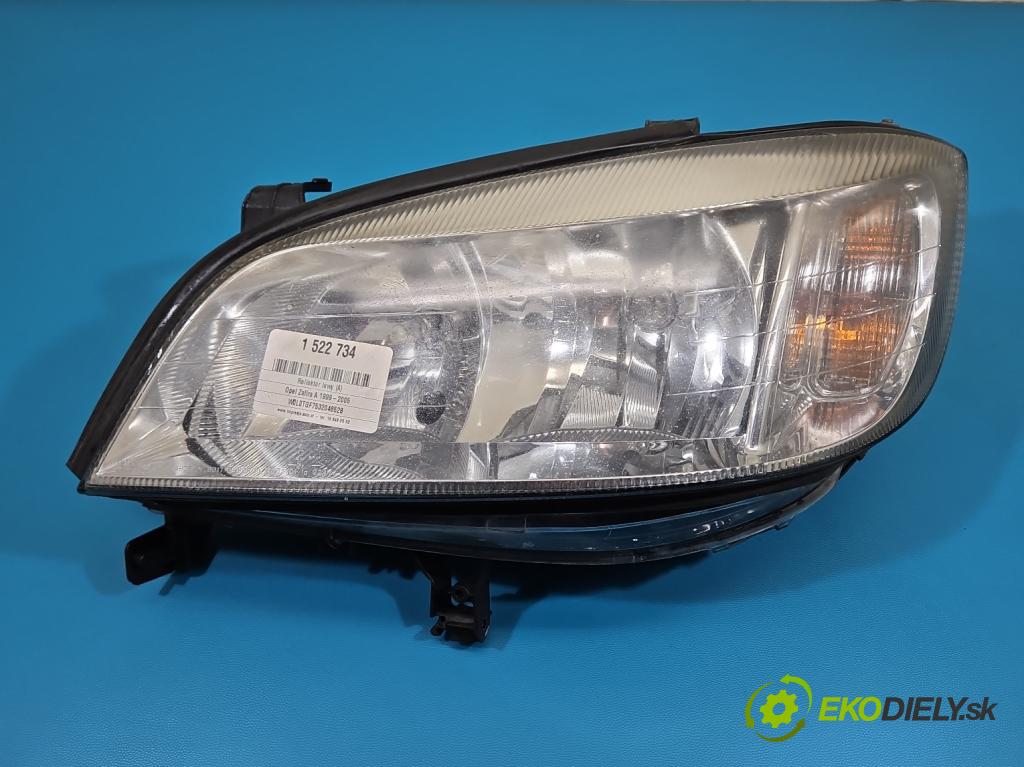 Opel Zafira A 1999-2005 2.0 DTI 101 HP manual 74 kW 1995 cm3 5- Reflektor: ľavý  (Kľučka dverí ostatné)