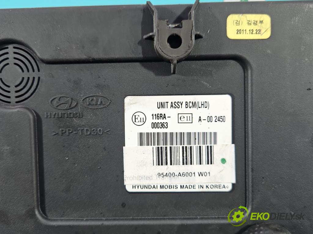 Hyundai I30 II 2012-2016 1.4 16v 100 HP manual 73.2 kW 1396 cm3 5- riadiaca jednotka ostatné 95400-A6001W01