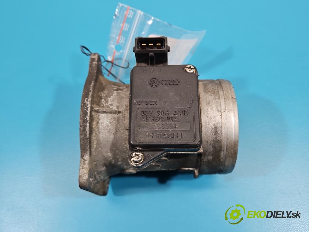 Vw Passat B5 1995-2005 1.6 8V 101 HP manual 74 kW 1596 cm3 4- průtokoměr: 037906461B (Váha vzduchu)