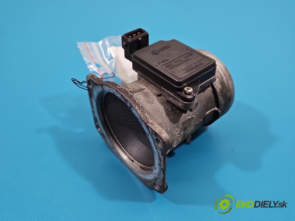 Vw Passat B5 1995-2005 1.6 8V 101 HP manual 74 kW 1596 cm3 4- průtokoměr: 037906461B (Váha vzduchu)