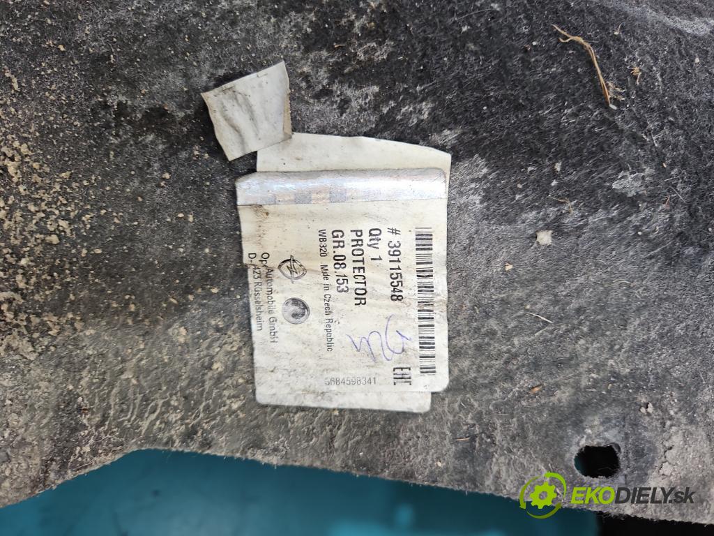 Opel Astra V  2015-2022 1.6 CDTI 110 HP manual 81 kW 1598 cm3 5- Blatník: predné pravé 39115548