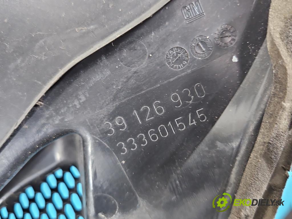 Opel Astra V  2015-2022 1.6 CDTI 110 HP manual 81 kW 1598 cm3 5- torpédo 39126930 (Torpédo (plast pod čelným sklom))