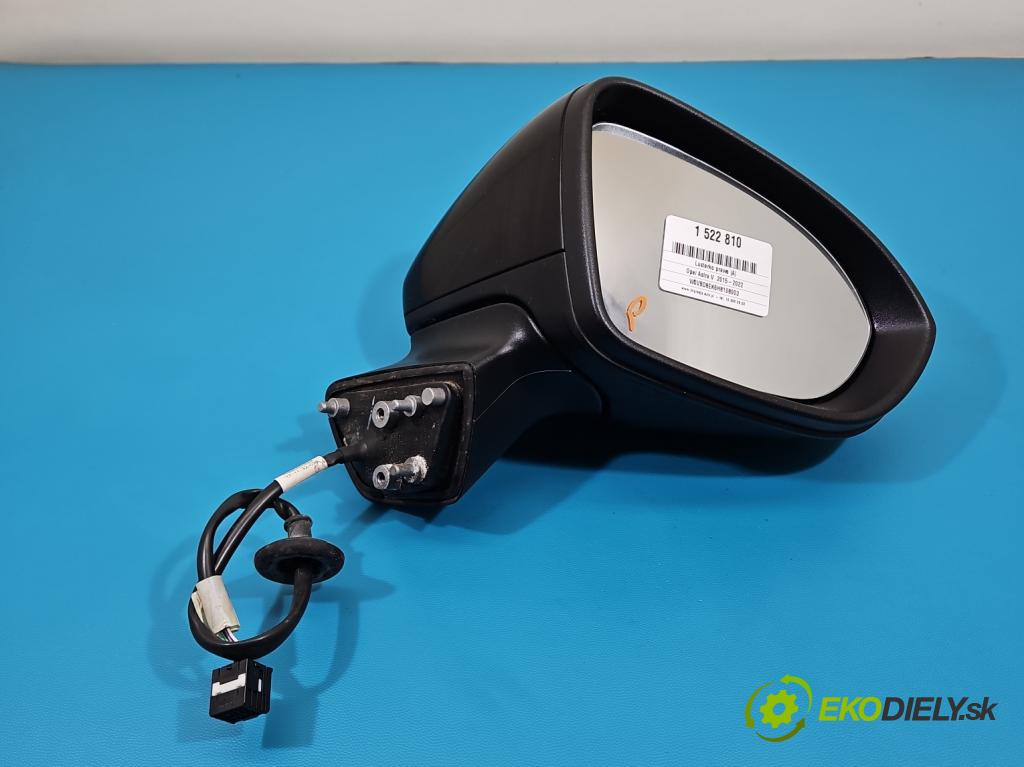 Opel Astra V 2015-2022 1.6 CDTI 110 HP manual 81 kW 1598 cm3 5- zrkadlo pravé (Kľučka dverí ostatné)