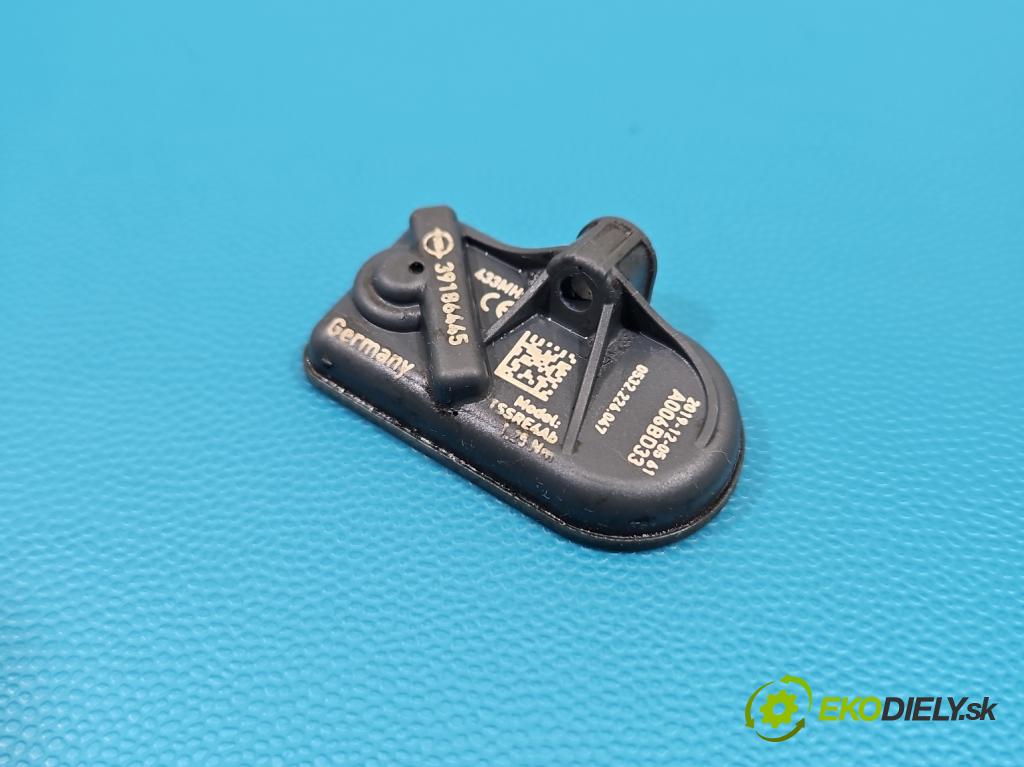 Opel Astra V  2015-2022 1.6 CDTI 110 HP manual 81 kW 1598 cm3 5- snímač tlak: pneumatika 39186445 (Snímač tlaku v pneumatike)