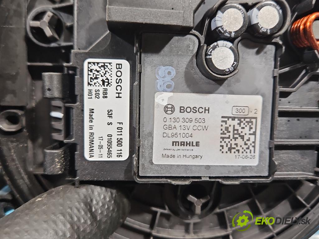 Opel Astra V 2015-2022 1.6 CDTI 110 HP manual 81 kW 1598 cm3 5- ventilátor vzduchu 0130309503