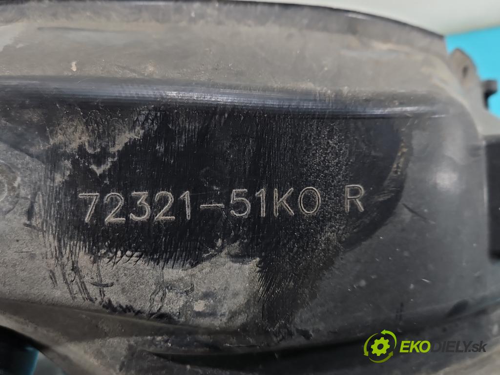 Suzuki Splash 1.3 DDIS 75 HP manual 55 kW 1248 cm3 5- Blatník: predné pravé 72321-51K0