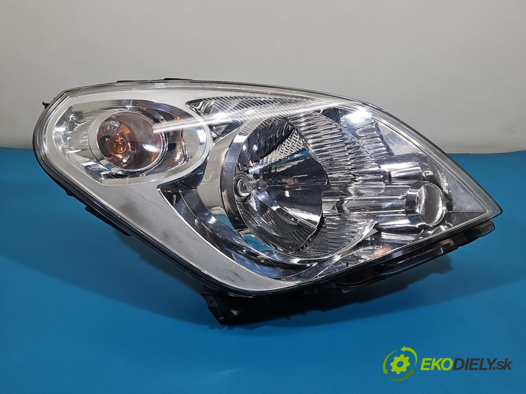 Suzuki Splash 1.3 DDIS 75 HP manual 55 kW 1248 cm3 5- Reflektor: pravý 35100-51K00 (Svetlo predné pravé)