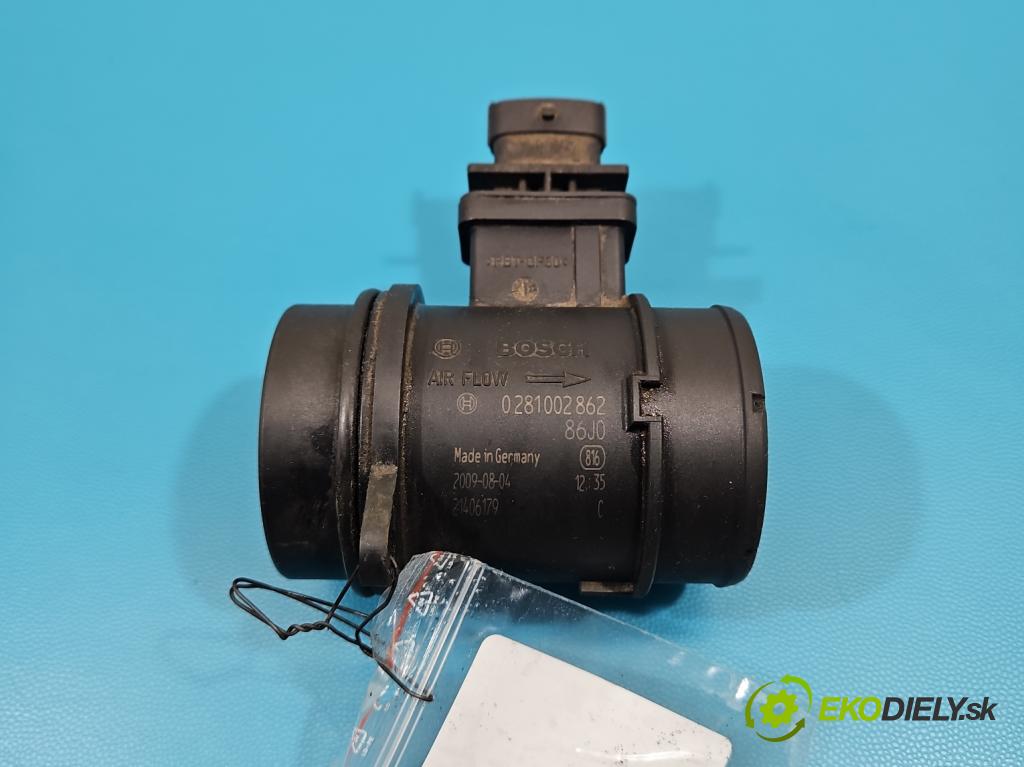 Suzuki Splash 1.3 DDIS 75 HP manual 55 kW 1248 cm3 5- průtokoměr: 0281002862 (Váha vzduchu)