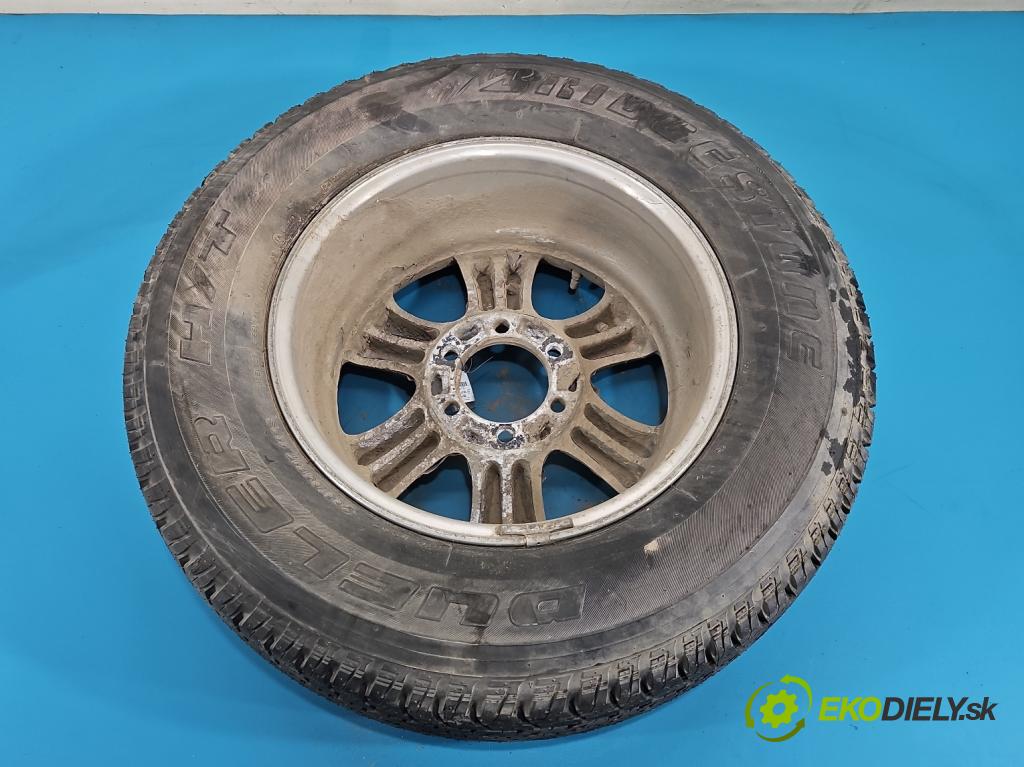 Toyota Land Cruiser J120 2002-2010 3.0 D4D 166 HP automatic 122 kW 2982 cm3 5- koleso rezervne 17"