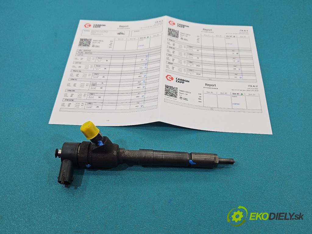 Suzuki Splash 1.3 DDIS 75 HP manual 55 kW 1248 cm3 5- vstrek 0445110316 (Vstrekovač paliva)