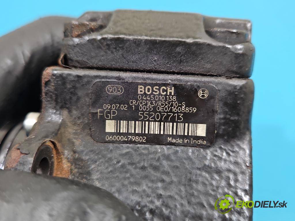 Suzuki Splash 1.3 DDIS 75 HP manual 55 kW 1248 cm3 5- čerpadlo vstrekovacia 0445010138 (Vstrekovacie čerpadlo)