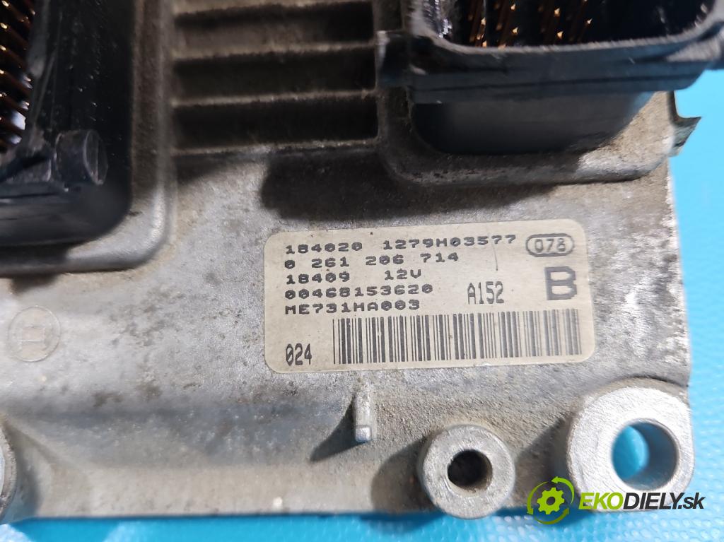 Alfa romeo 147 1.6 16V 105 HP manual 77 kW 1598 cm3 5- riadiaca jednotka motora 0261206714