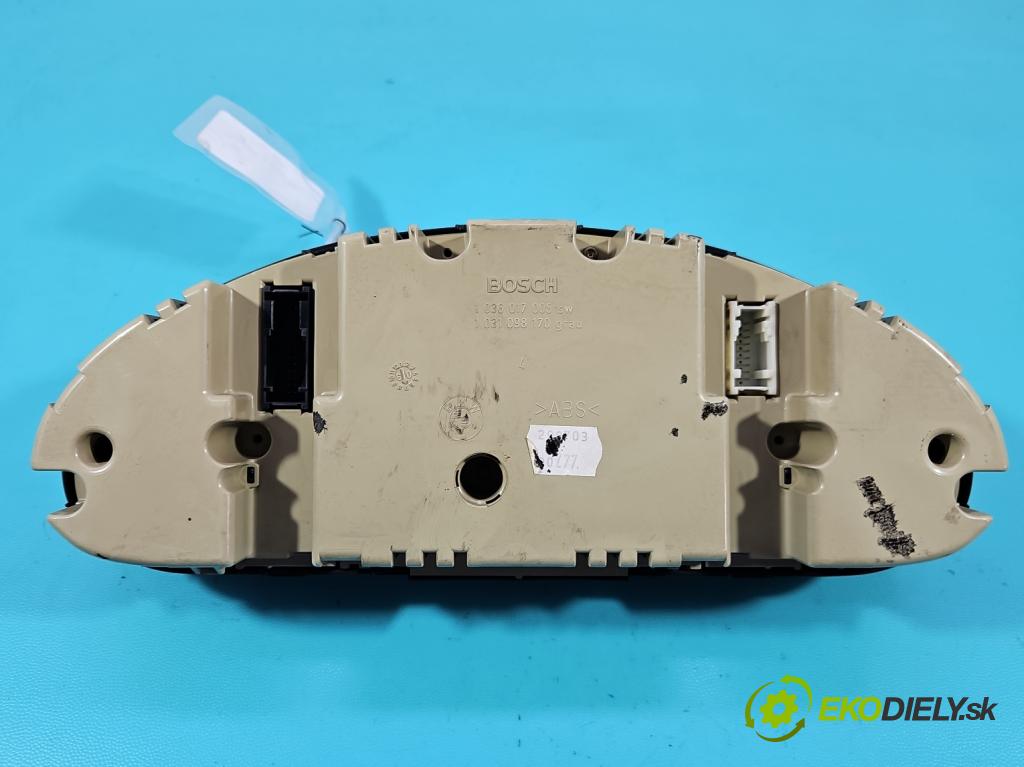 Bmw 3 E46 1998-2007 1.8 116 HP manual 85 kW 1796 cm3 4- prístrojovka/ budíky 0263639114 (Prístrojová doska)