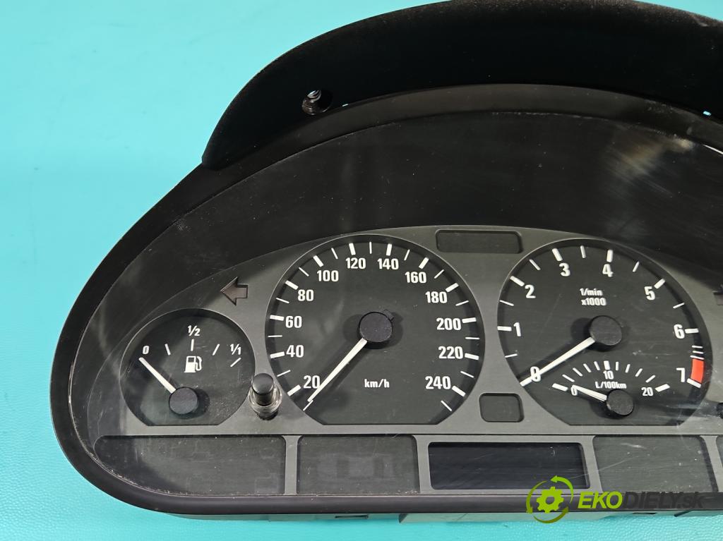 Bmw 3 E46 1998-2007 1.8 116 HP manual 85 kW 1796 cm3 4- prístrojovka/ budíky 0263639114 (Prístrojová doska)