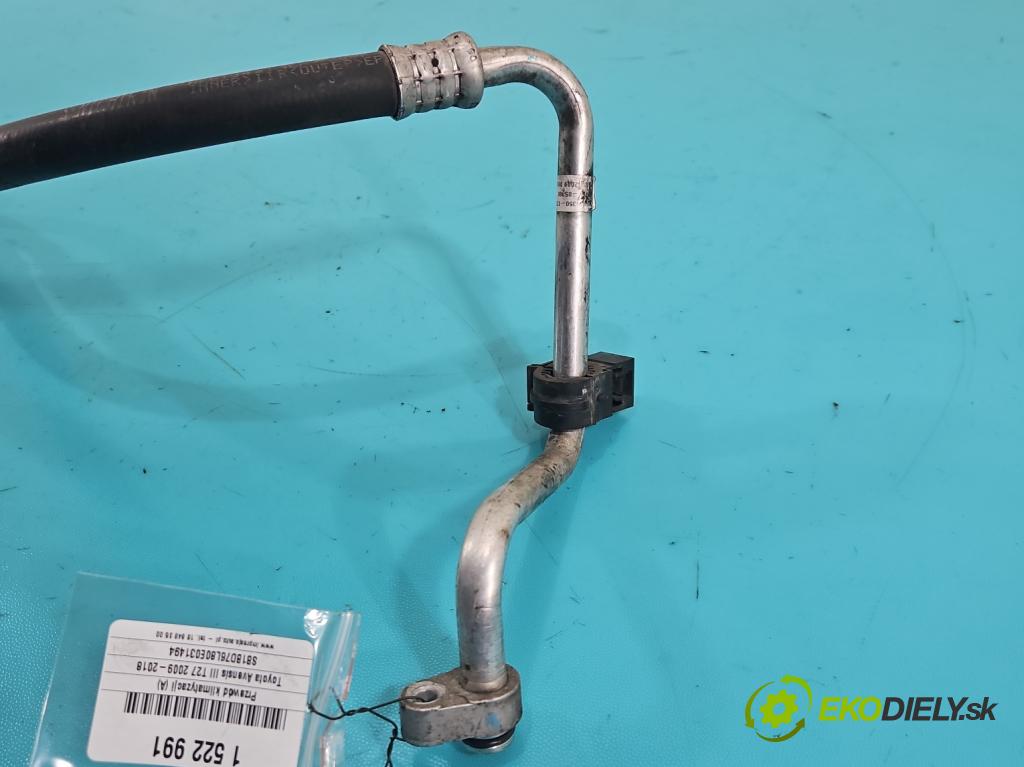 Toyota Avensis III T27 2009-2018 2.0 D4D 126 hp manual 93 kW 1998 cm3 4- trubka klíma 88704-05380