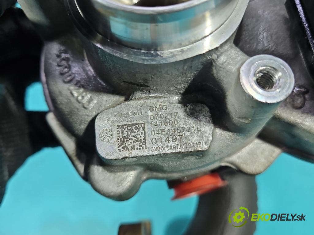 Skoda Fabia III 2014- 2021 1.2 TSI 110 HP manual 81 kW 1197 cm3 5- turbodúchadlo, turbo 04E145721L (Turbodúchadlo (kompletné))