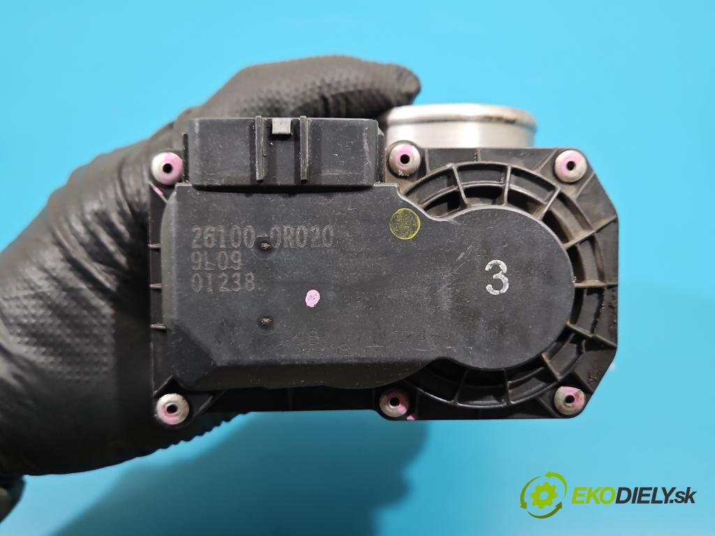 Toyota Avensis III T27 2009-2018 2.0 D4D 126 HP manual 93 kW 1998 cm3 4- klapka 26100-0R020 (Škrtiaca klapka)