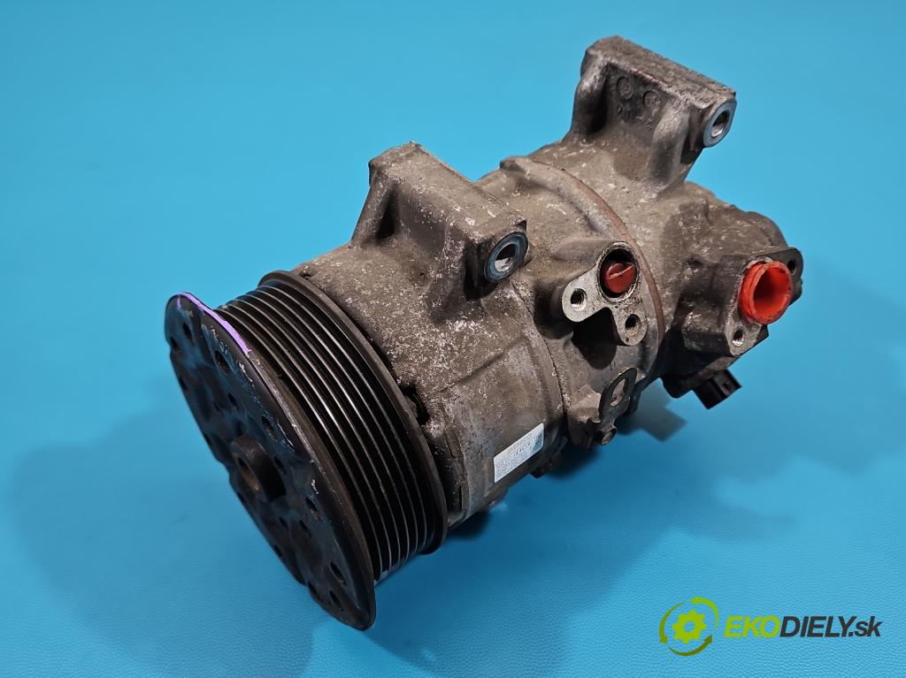 Toyota Avensis III T27 2009-2018 2.0 D4D 126 HP manual 93 kW 1998 cm3 4- Kompresor: klimatizácie 447260-1258 (Kompresor klimatizácie)