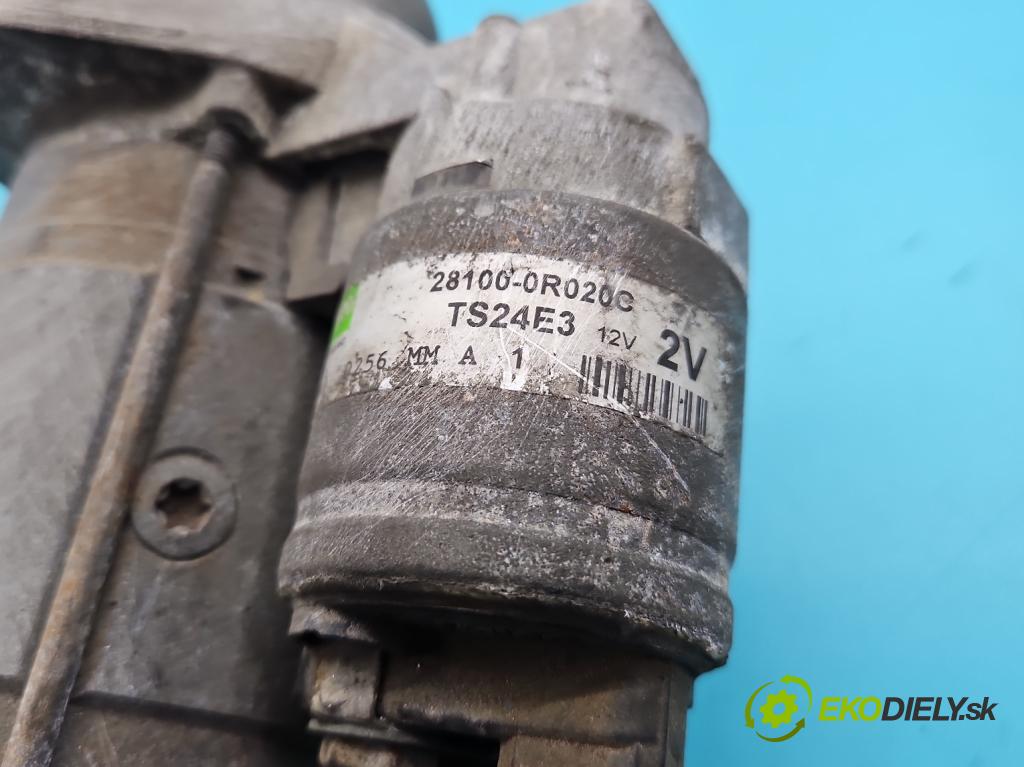 Toyota Avensis III T27 2009-2018 2.0 D4D 126 hp manual 93 kW 1998 cm3 4- startér: 28100-0R020C (Startér)