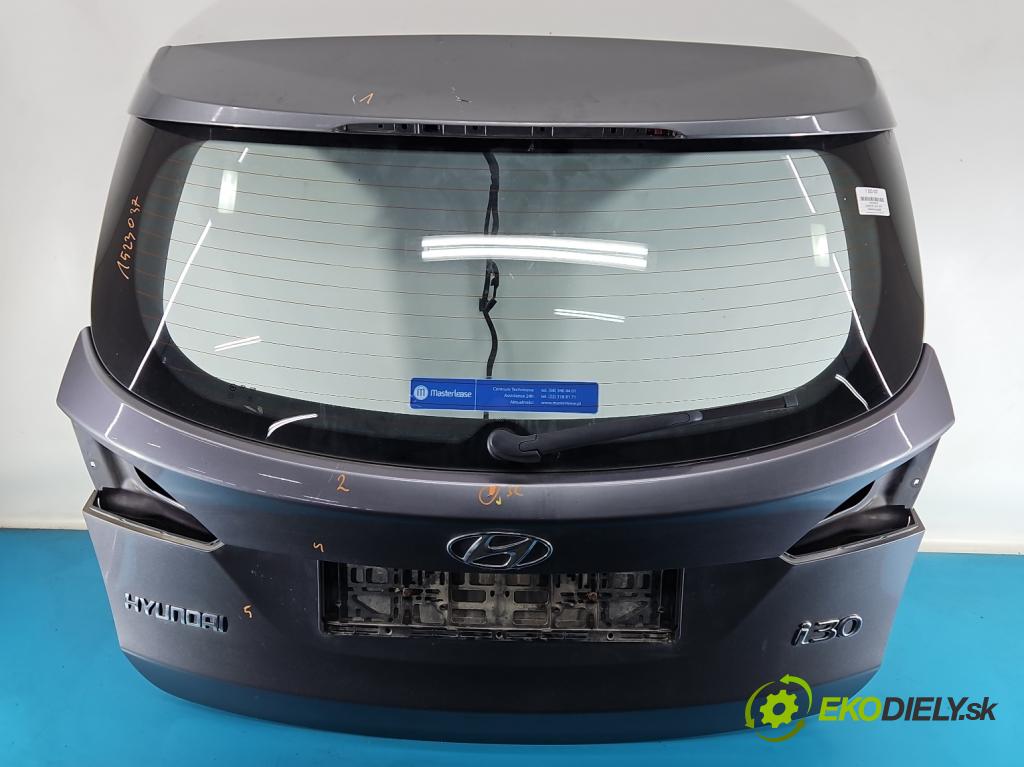 Hyundai I30 II 2012-2016 1.6 crdi 110 hp manual 81 kW 1582 cm3 5- zadní kufrové dveře  (Zadní kapota (kufr))