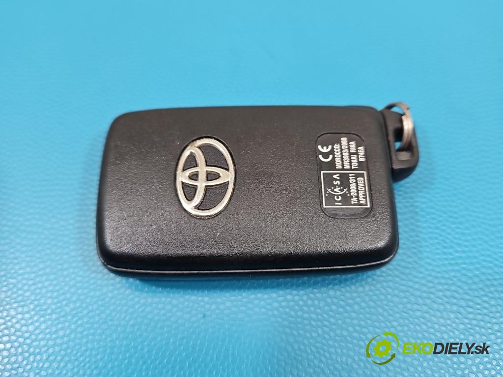 Toyota Avensis III T27 2009-2018 2.0 D4D 126 HP manual 93 kW 1998 cm3 4- dialkové klíč: MR3983