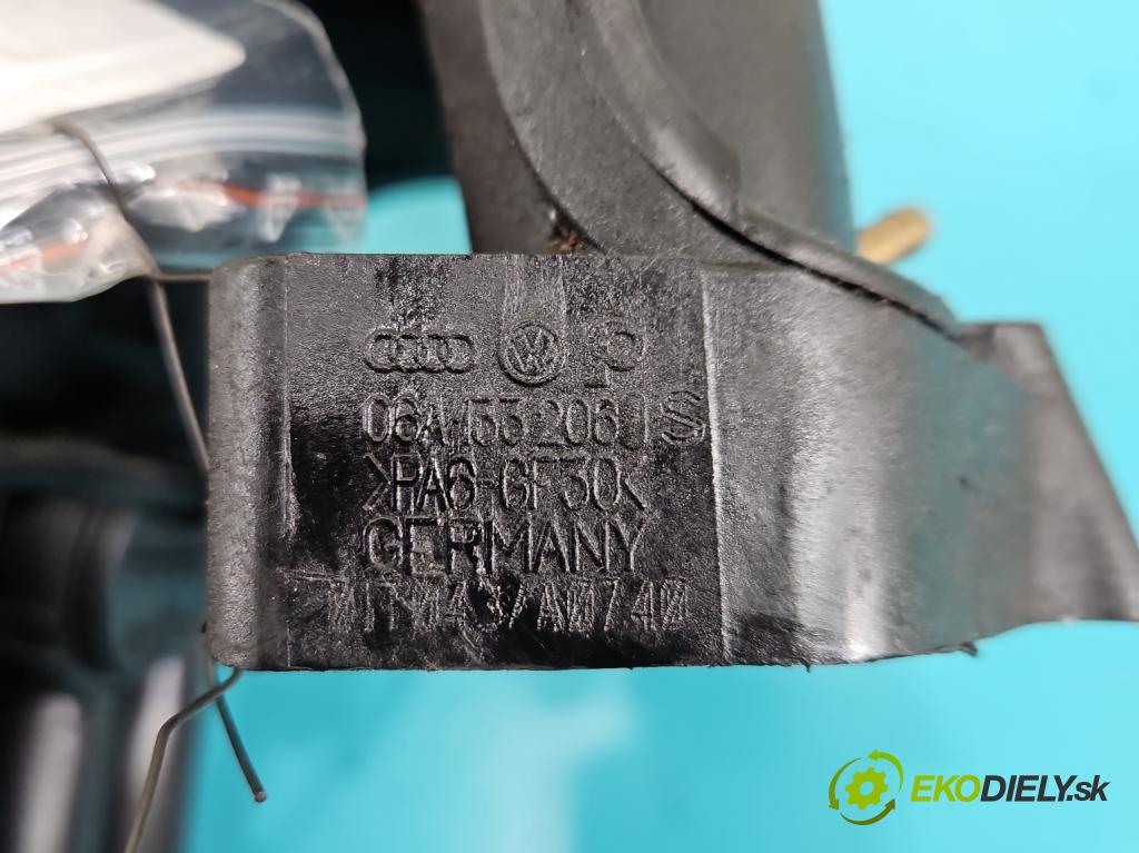 Audi A3 8L 1996-2003 1.6 SR 102 hp manual 75 kW 1595 cm3 3- potrubí sací 06A133185DN (Sací potrubí)